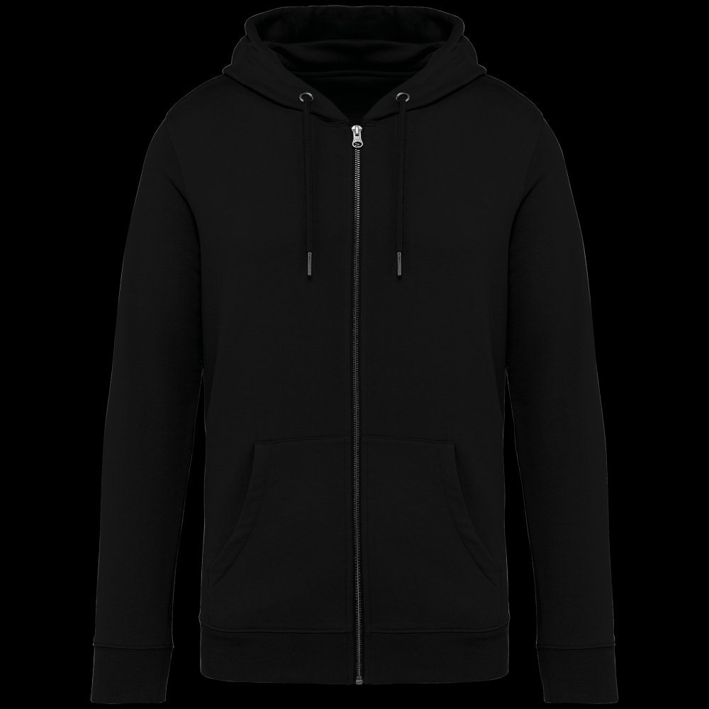 Sweat-shirt écoresponsable zippé à capuche unisexe