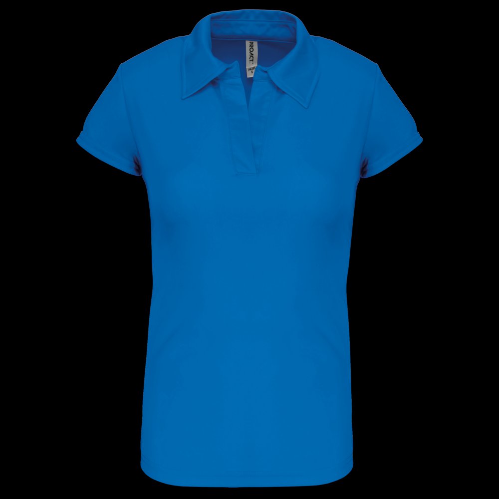 Polo sport manches courtes femme