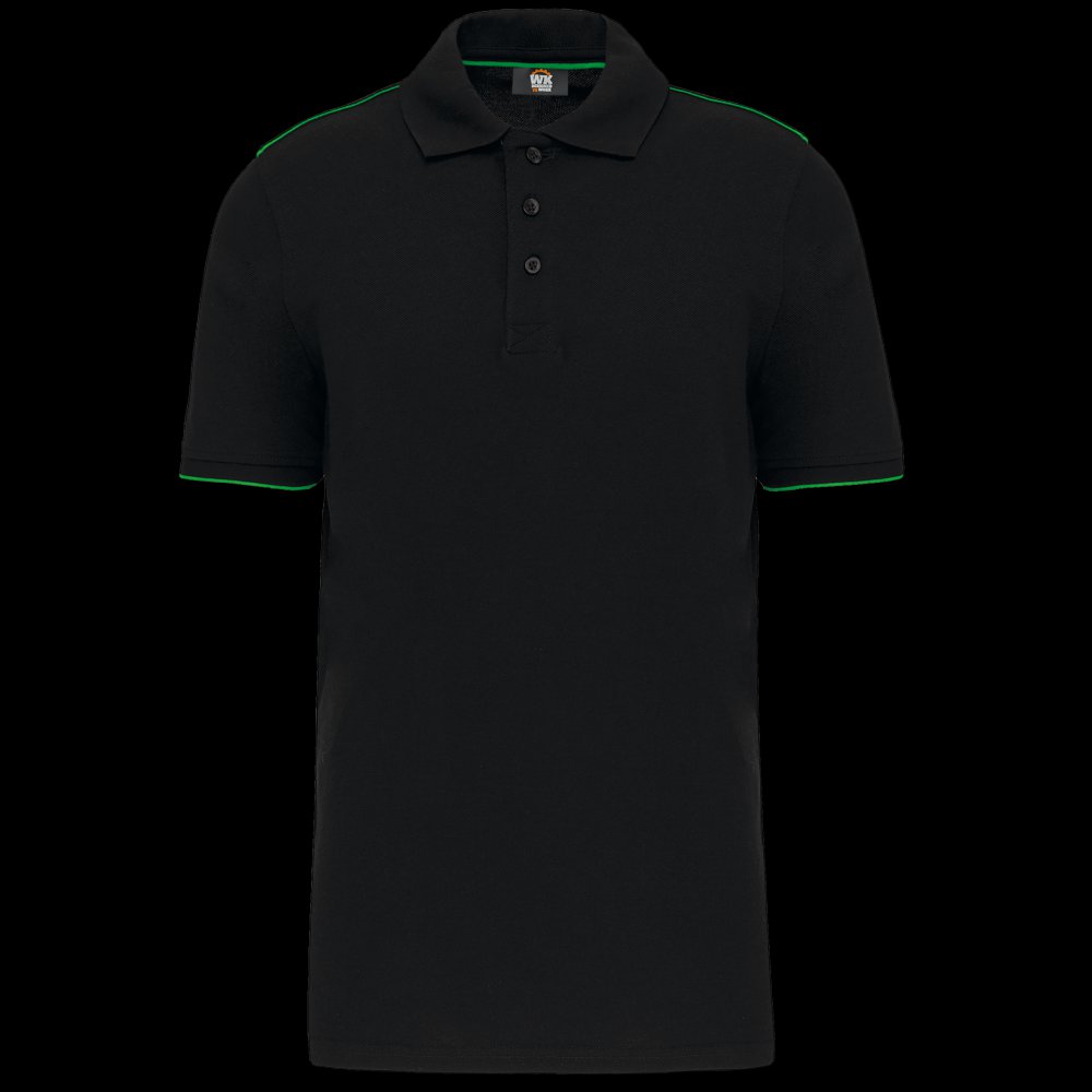 Polo Day To Day contrasté manches courtes homme