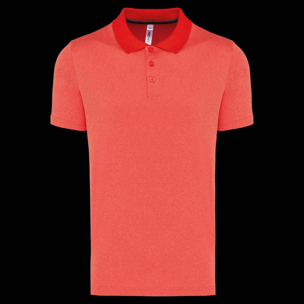 Polo chiné manches courtes