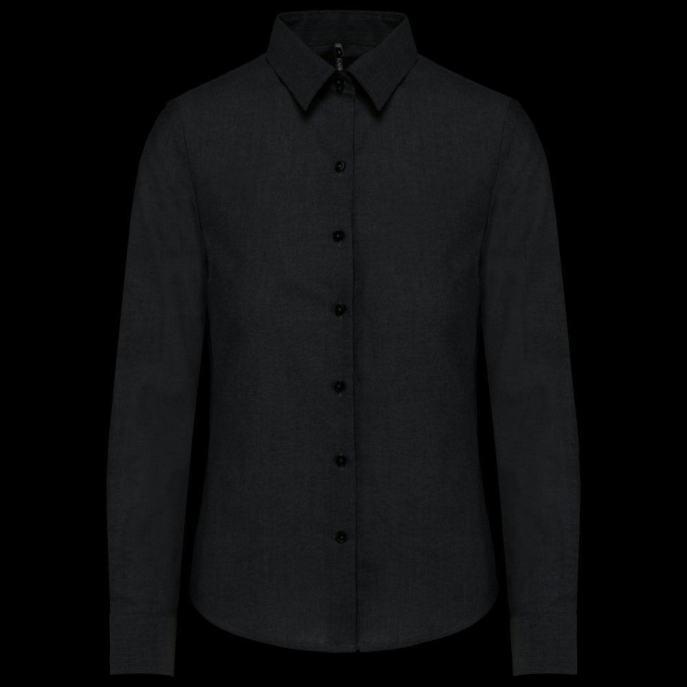 Chemise Oxford manches longues femme