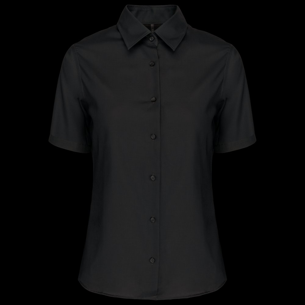 Chemise manches courtes sans repassage femme