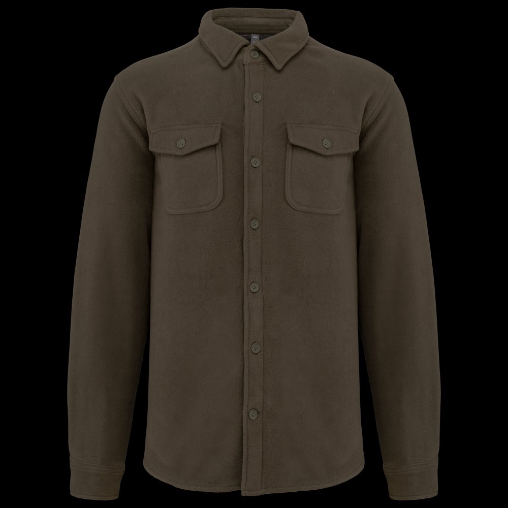 Surchemise polaire doublée sherpa polaire homme