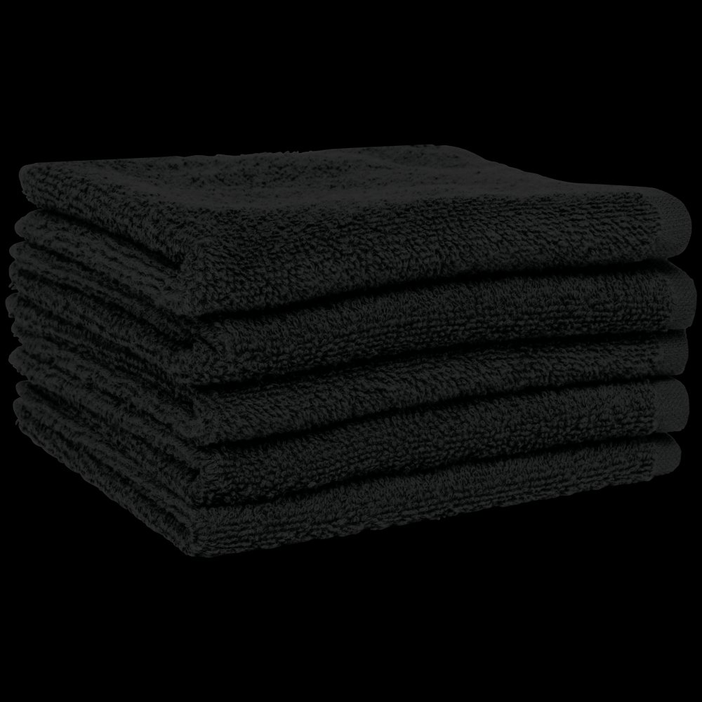 Serviettes d'invité 30 x 30 cm - Lot de 5 serviettes