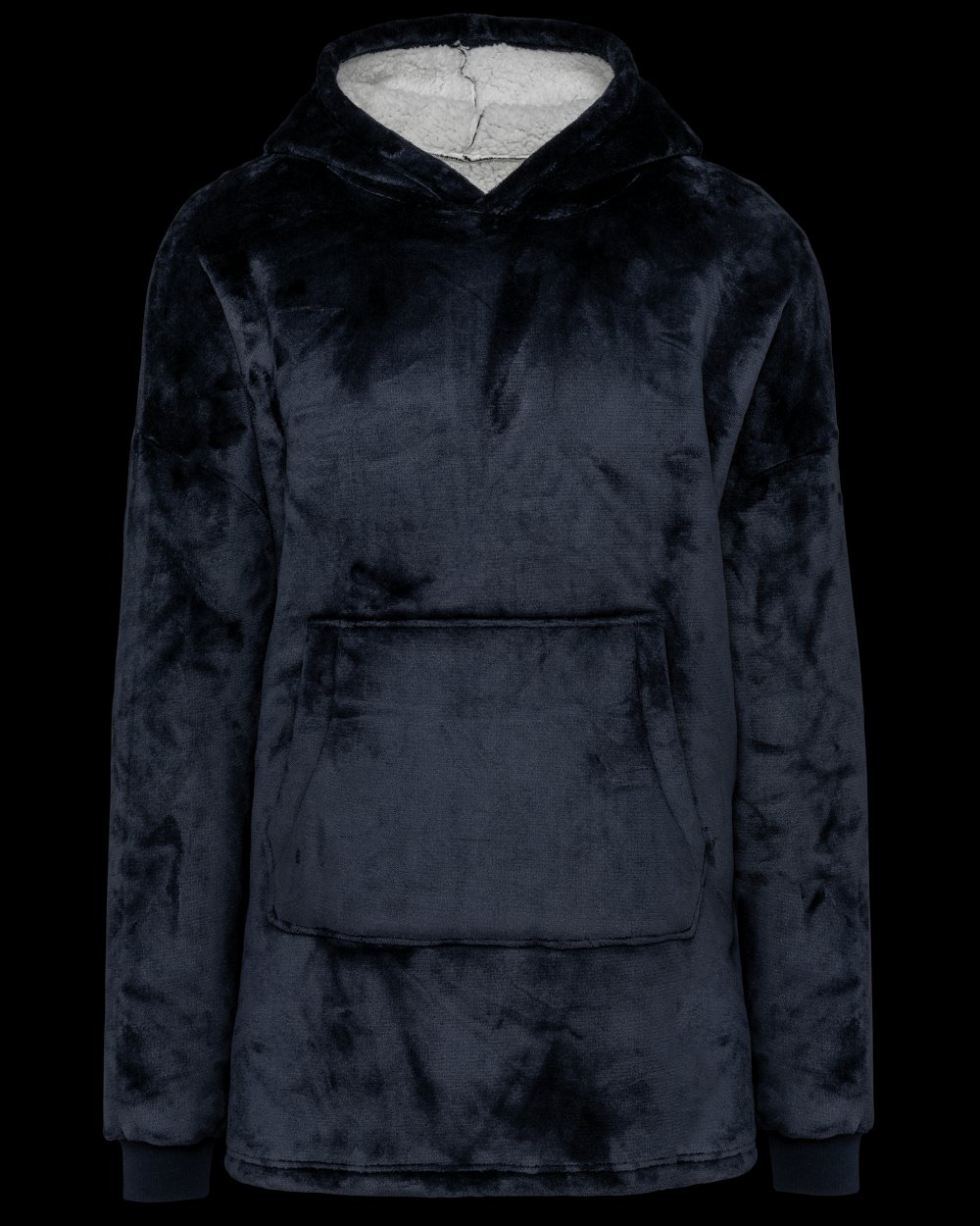 Plaid poncho unisexe