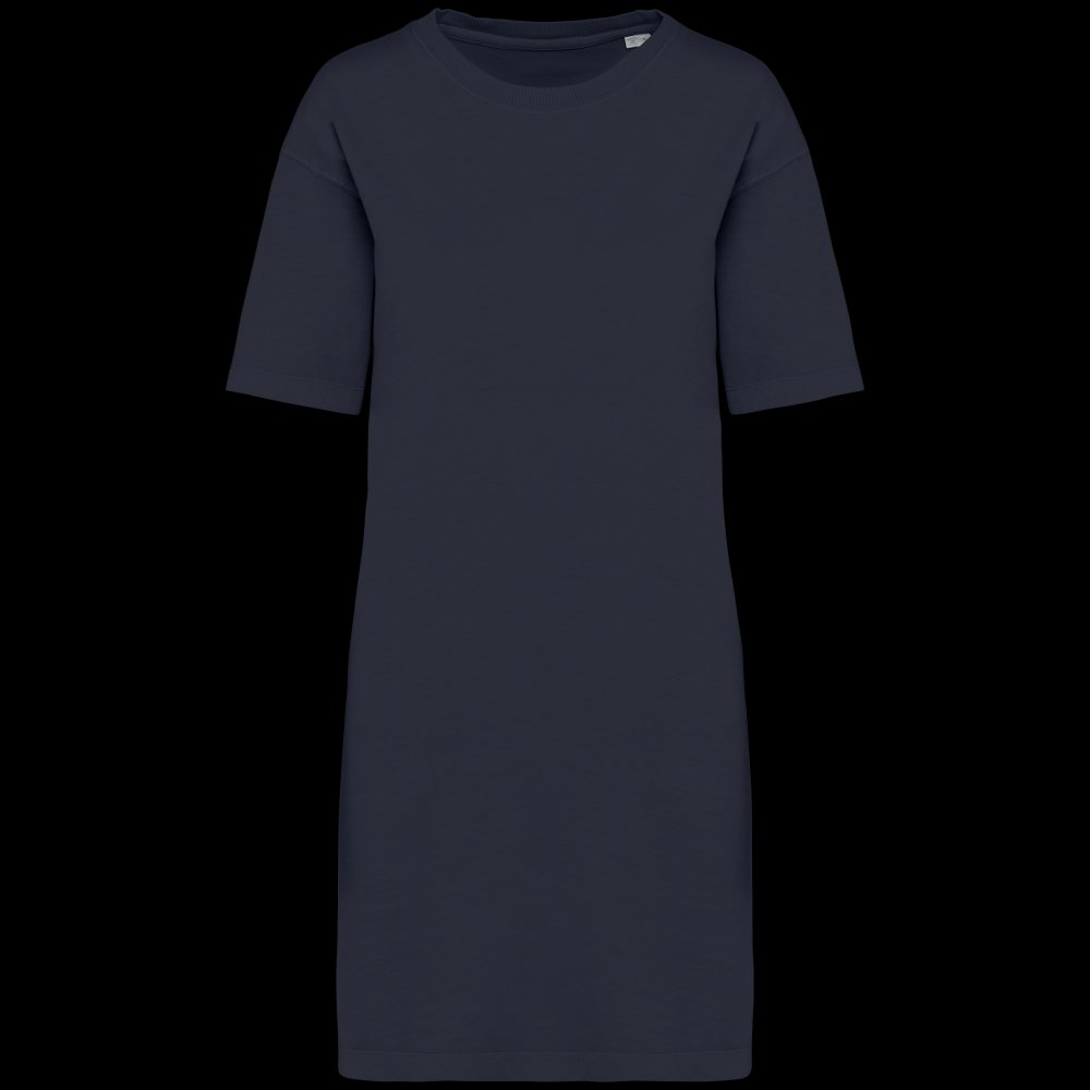 Robe t-shirt écoresponsable délavée femme
