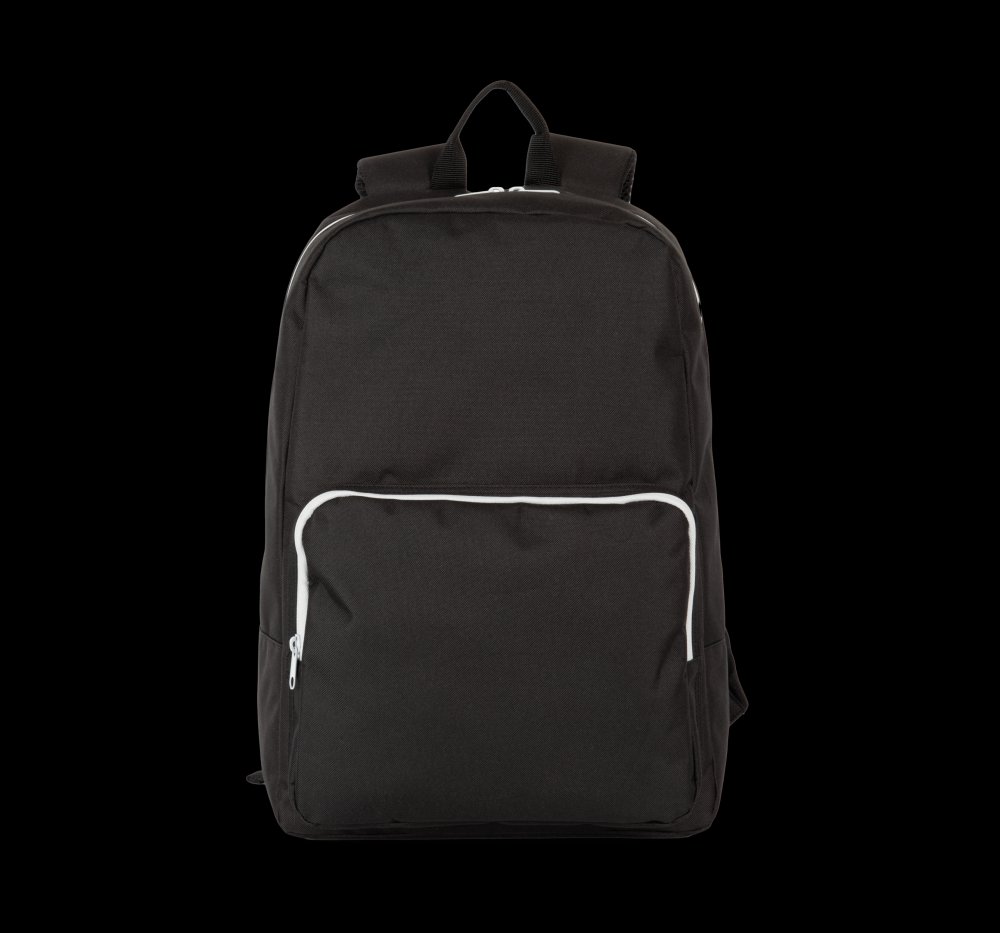 Sac à dos avec fermetures éclair contrastée