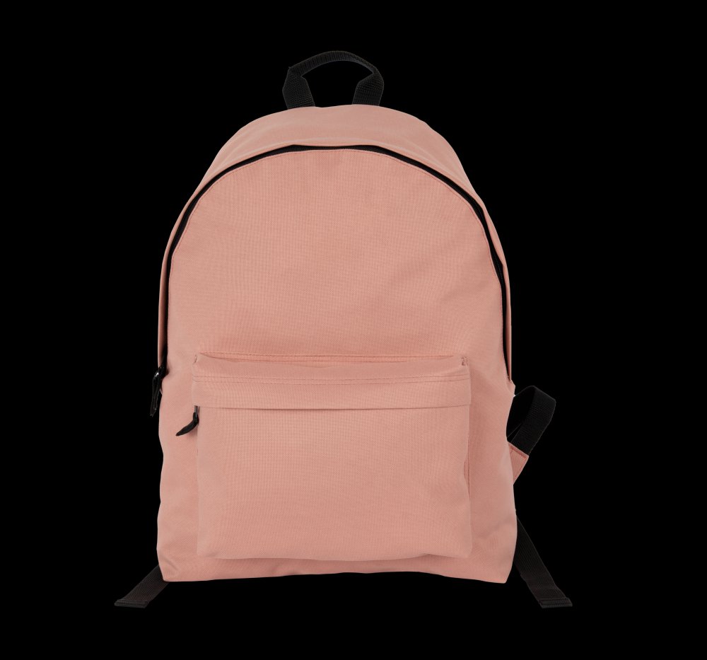 Sac à dos casual recyclé avec poche frontale