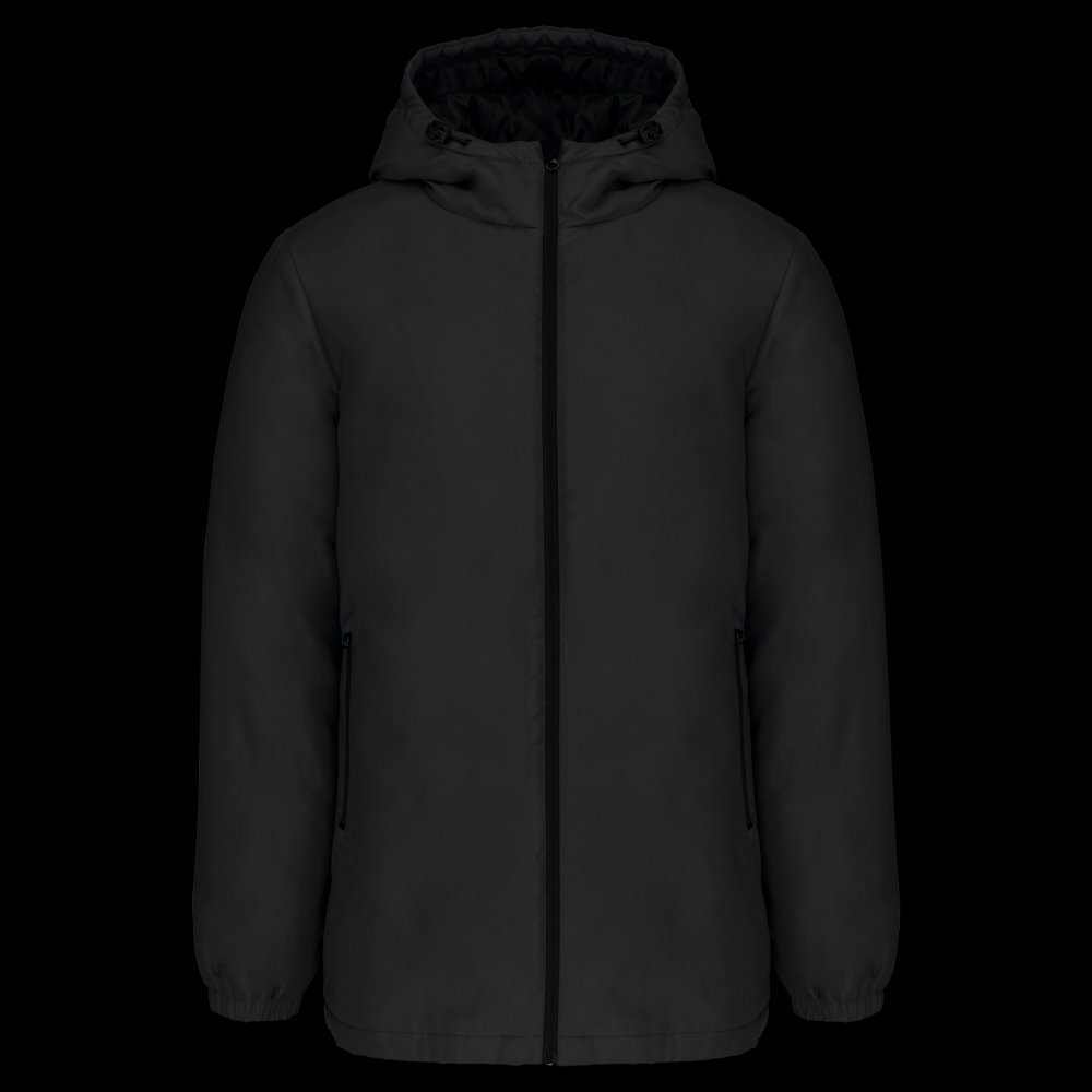 Parka à capuche recyclée unisexe