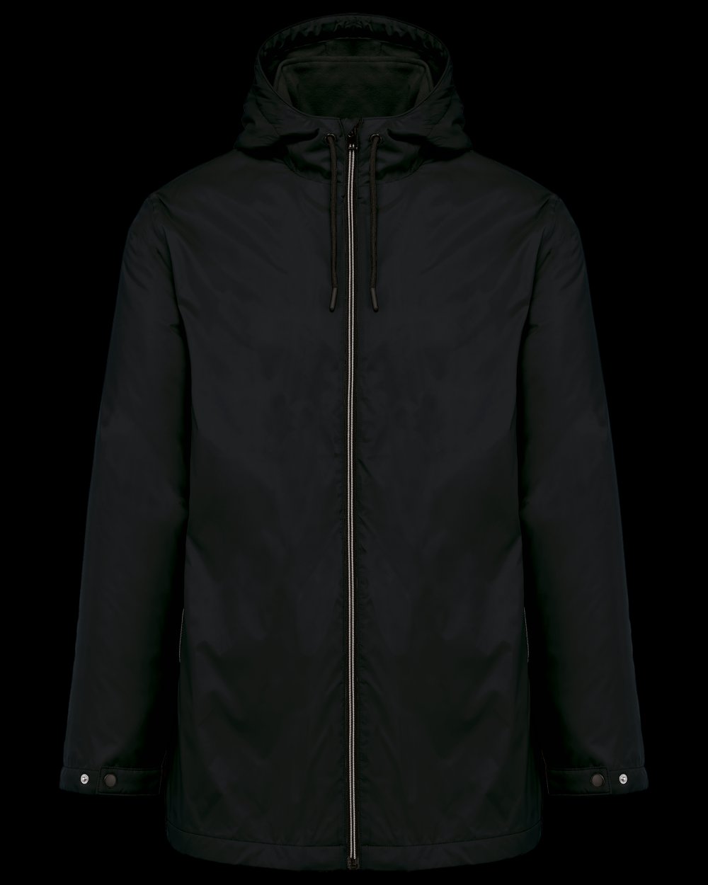 Veste à capuche avec doublure en micropolaire unisexe
