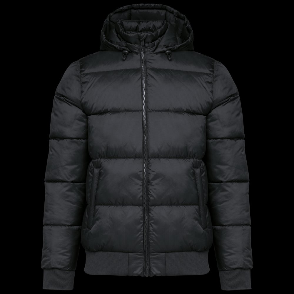 Veste unisexe ripstop recyclée à capuche