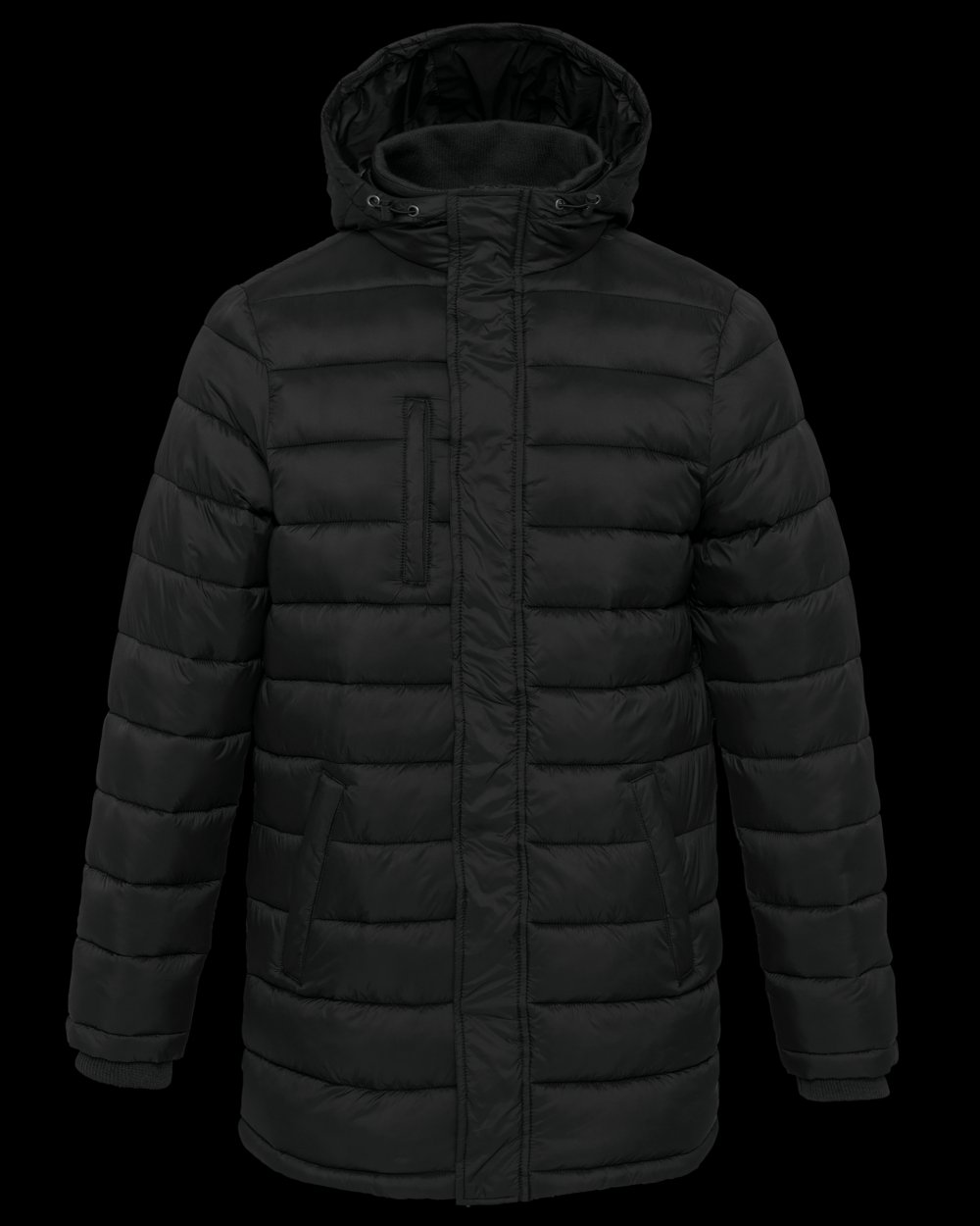 Parka doudoune légère à capuche homme