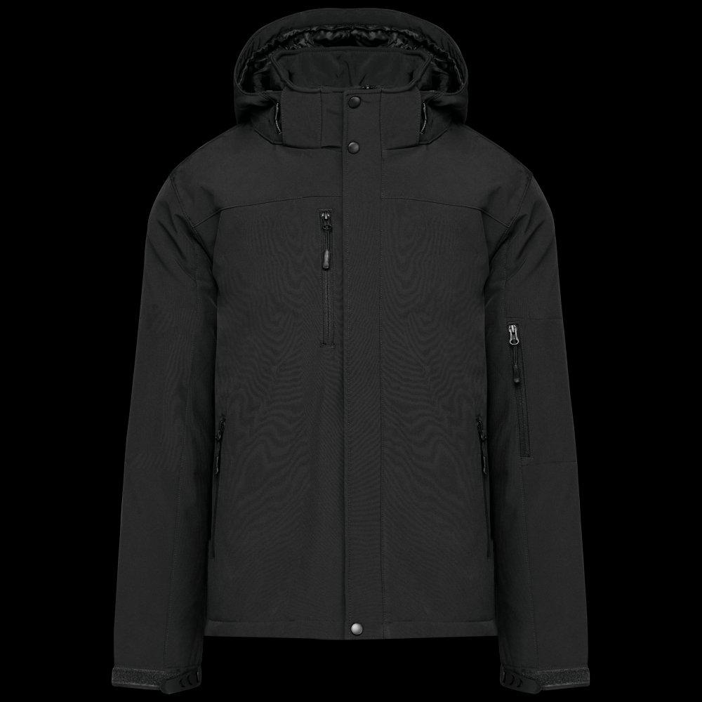 Parka softshell doublée capuche homme