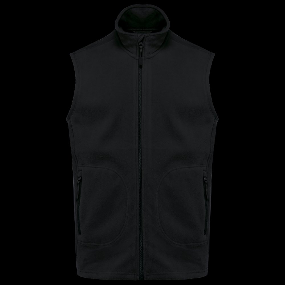 Bodywarmer micropolaire écoresponsable unisexe