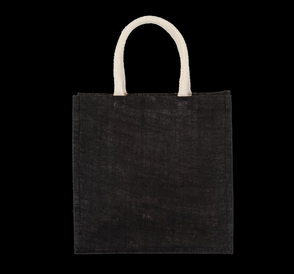 Sac style cabas en toile de jute - grand modèle