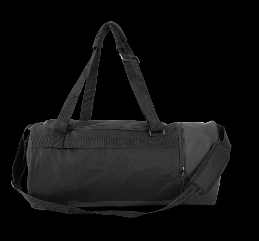 Sac de sport forme tube avec compartiment chaussures séparé