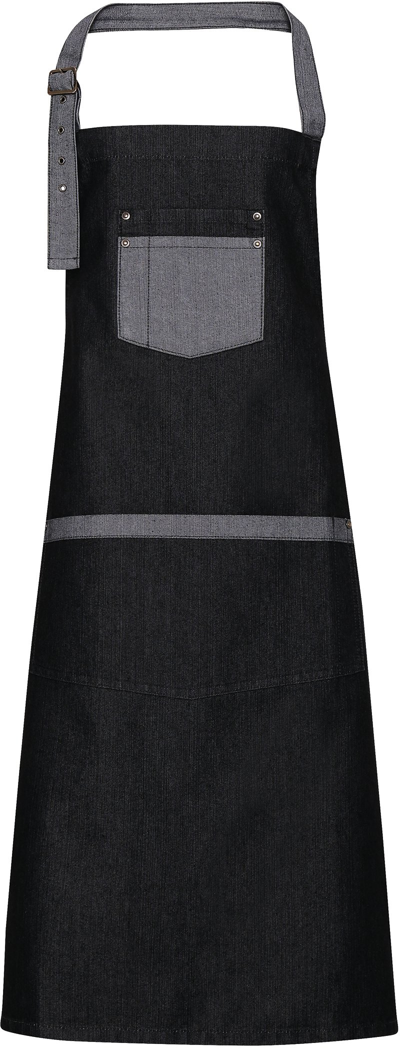 Tablier Denim à bavette "Domain"