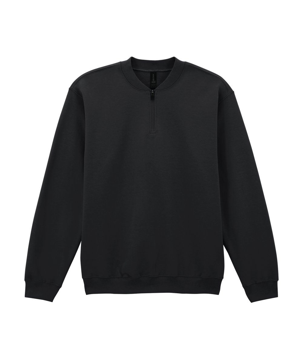 Sweat-shirt en molleton 1/4 zip
