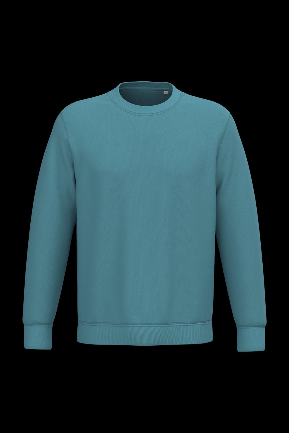 Sweat-shirt écoresponsable à col rond unisexe