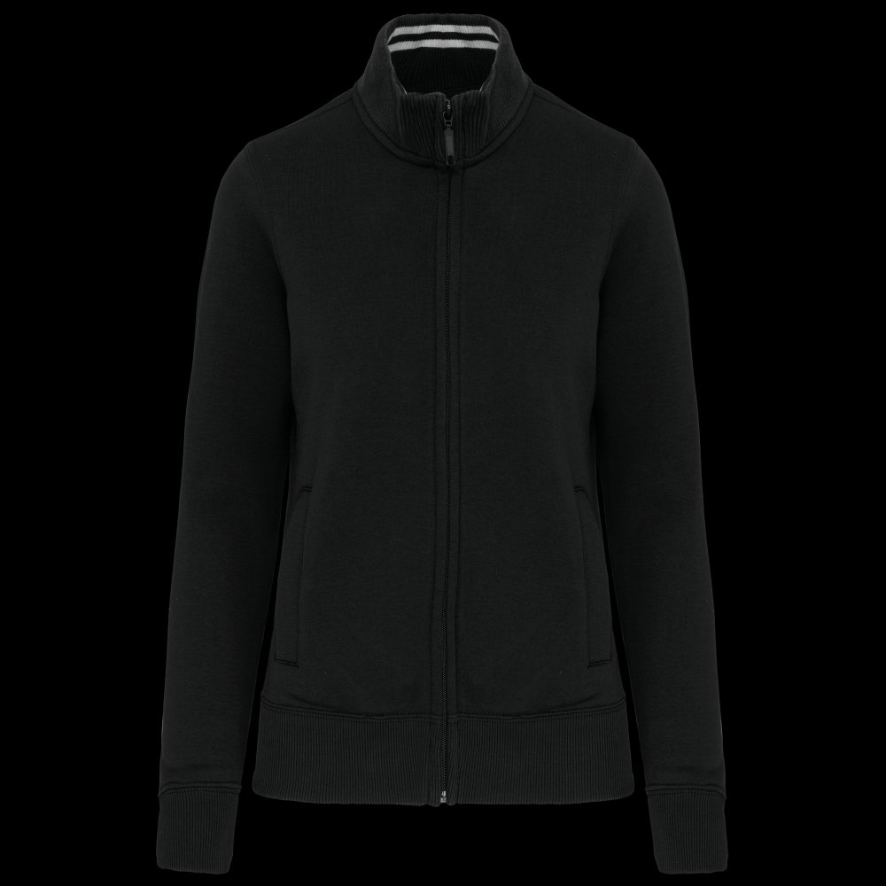Veste molleton zippée femme