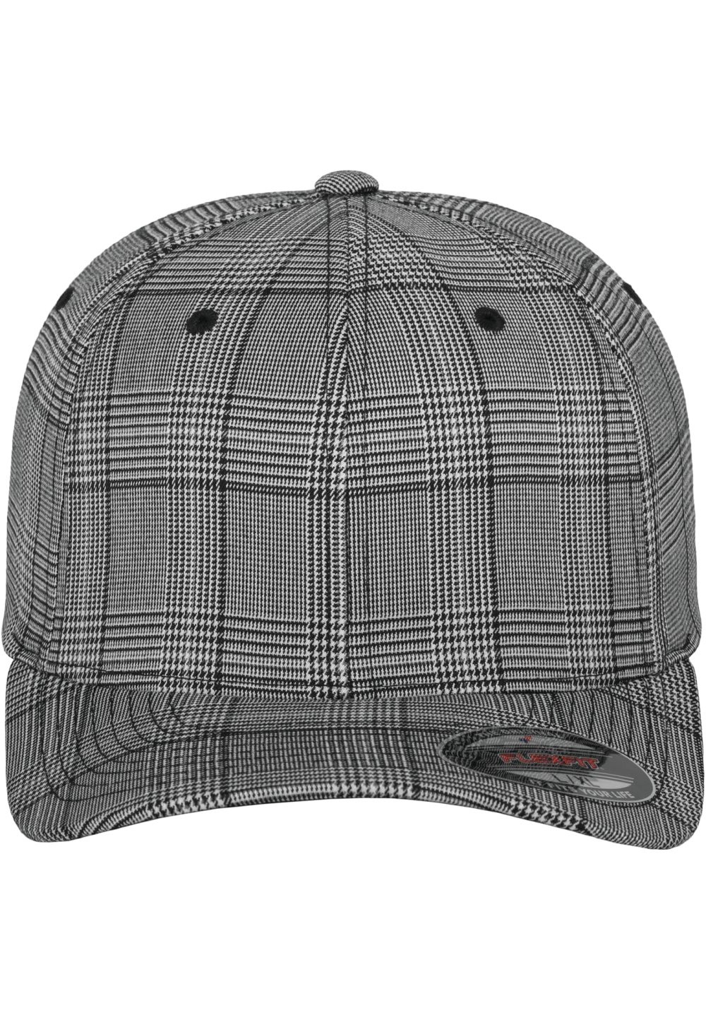 Casquette motif prince de galles