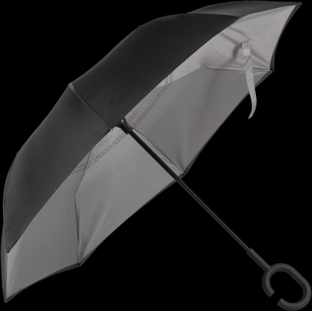 Parapluie inversé mains libres