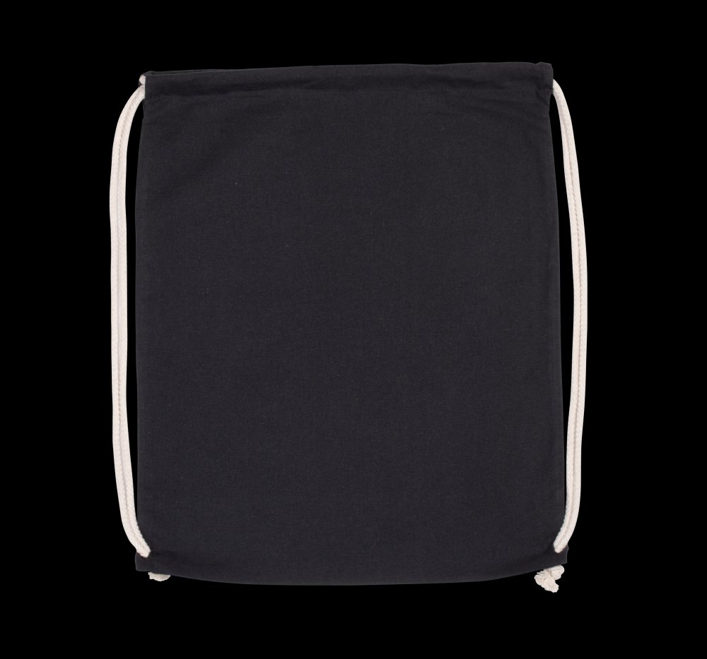 Sac à dos en coton bio avec cordelettes