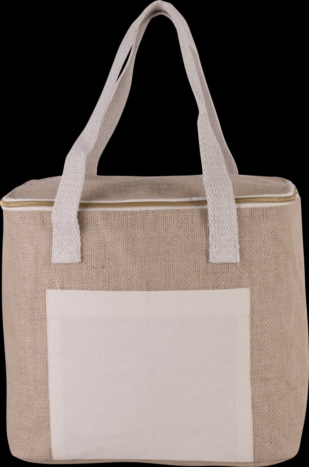 Sac isotherme en jute - modèle moyen
