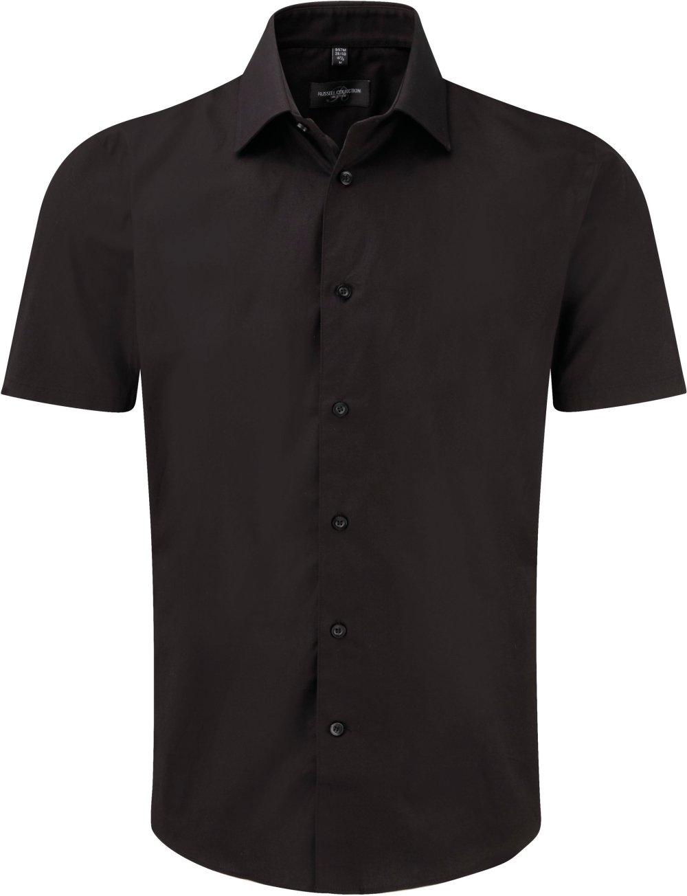 Chemise fittée homme manches courtes